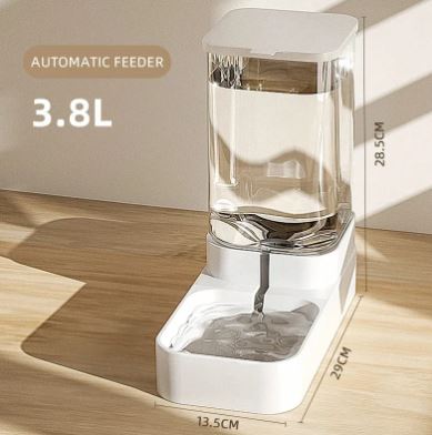 Station 2-en-1 Fontaine à Eau & Distributeur de Croquettes — Hydratation Continue