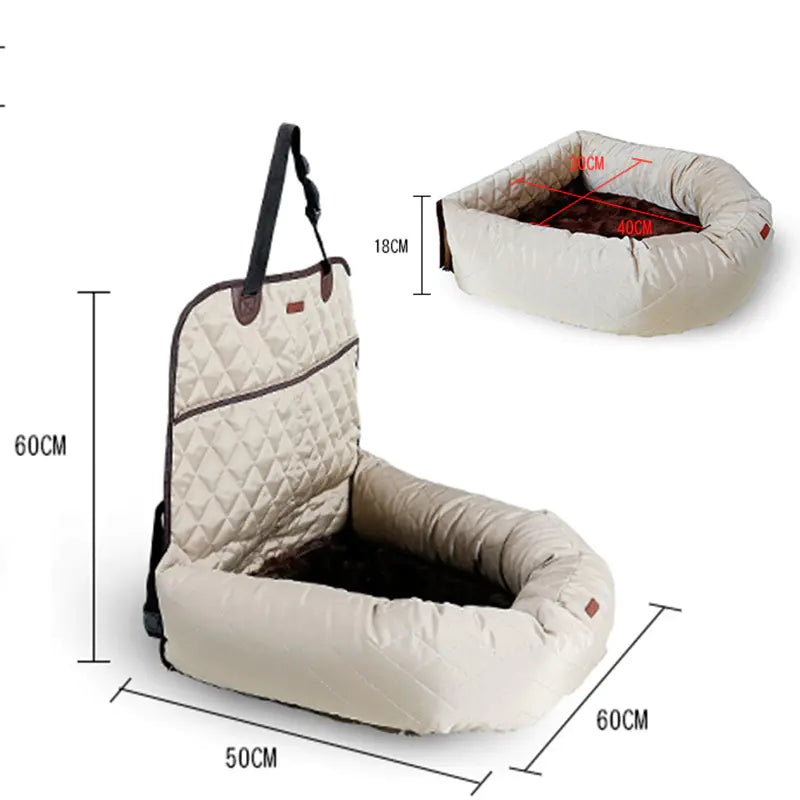 Matelas de Voiture Multifonction pour Chien | Coussin Épais
