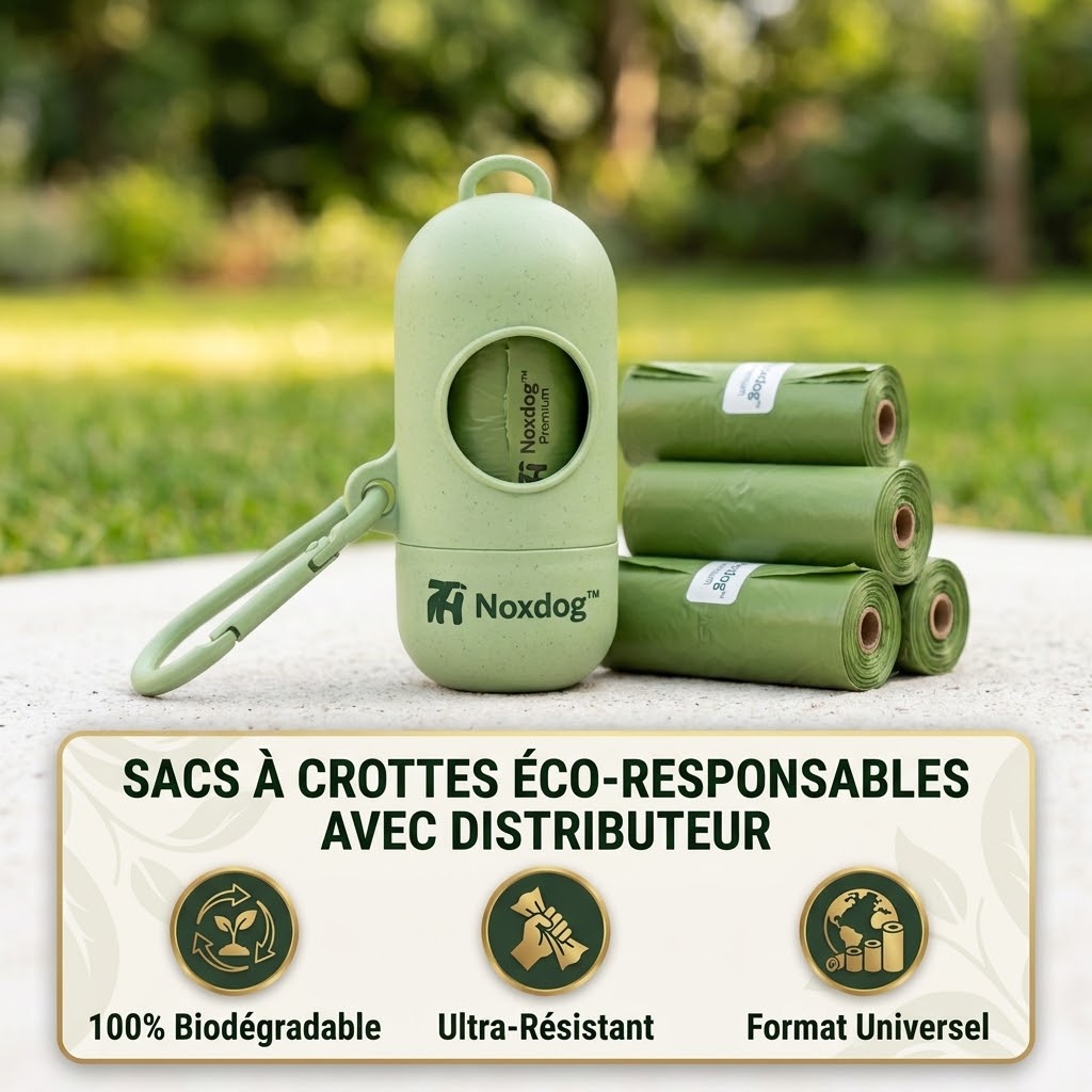 Pack de 360 Sacs à Crottes Éco-Responsables — Biodégradables & Ultra-Résistants