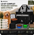 Sac de Transport Homologué & Respirant — Confort Voyage Chien & Chat