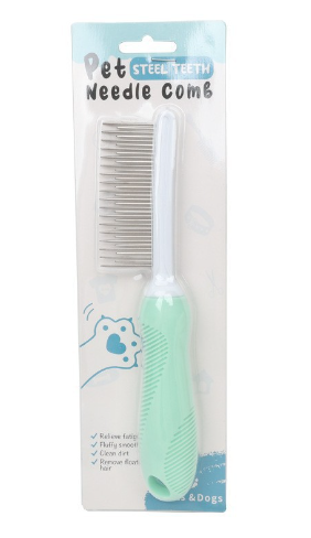 Peigne de Toilettage à Aiguilles pour Chien (Pièce Unique)